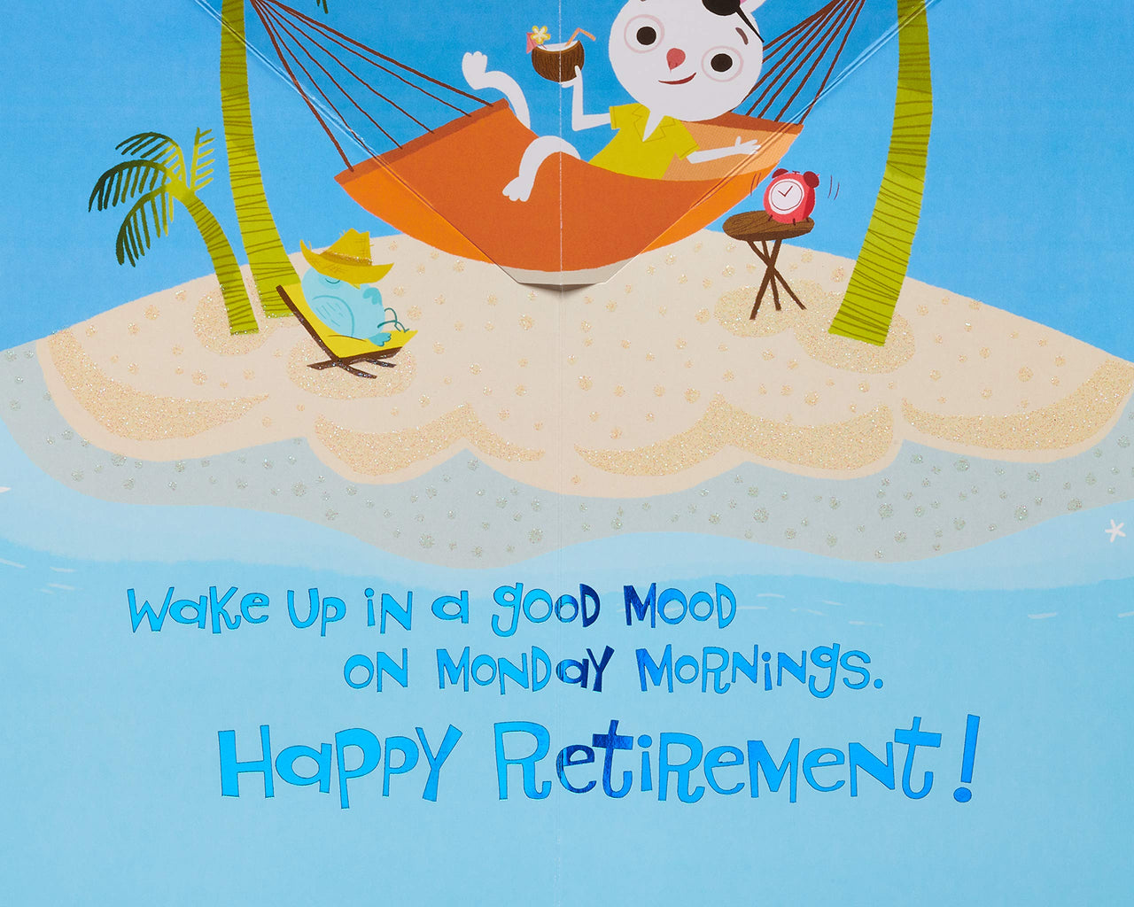 American Greetings Funny Retirement Card (Monday Mornings) Monday Mornings