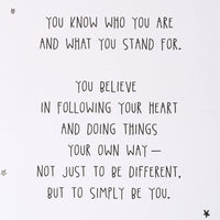 American Greetings Birthday Card for Him (Simply Be You) Simply Be You