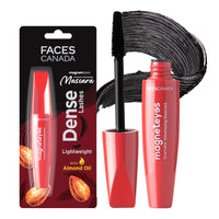 FACES CANADA Magneteyes Dramatic Volumizing Mascara - Black, 9.5ml | Lightweight, Denser & Longer Lashes | Intense Black Finish | Adds Volume | Easy Wash | No Clumping | Cruelty Free