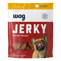 Wag Soft & Tender American Jerky Dog Treats -Chicken Recipe (24 oz) Chicken 24 Ounce (Pack of 1)