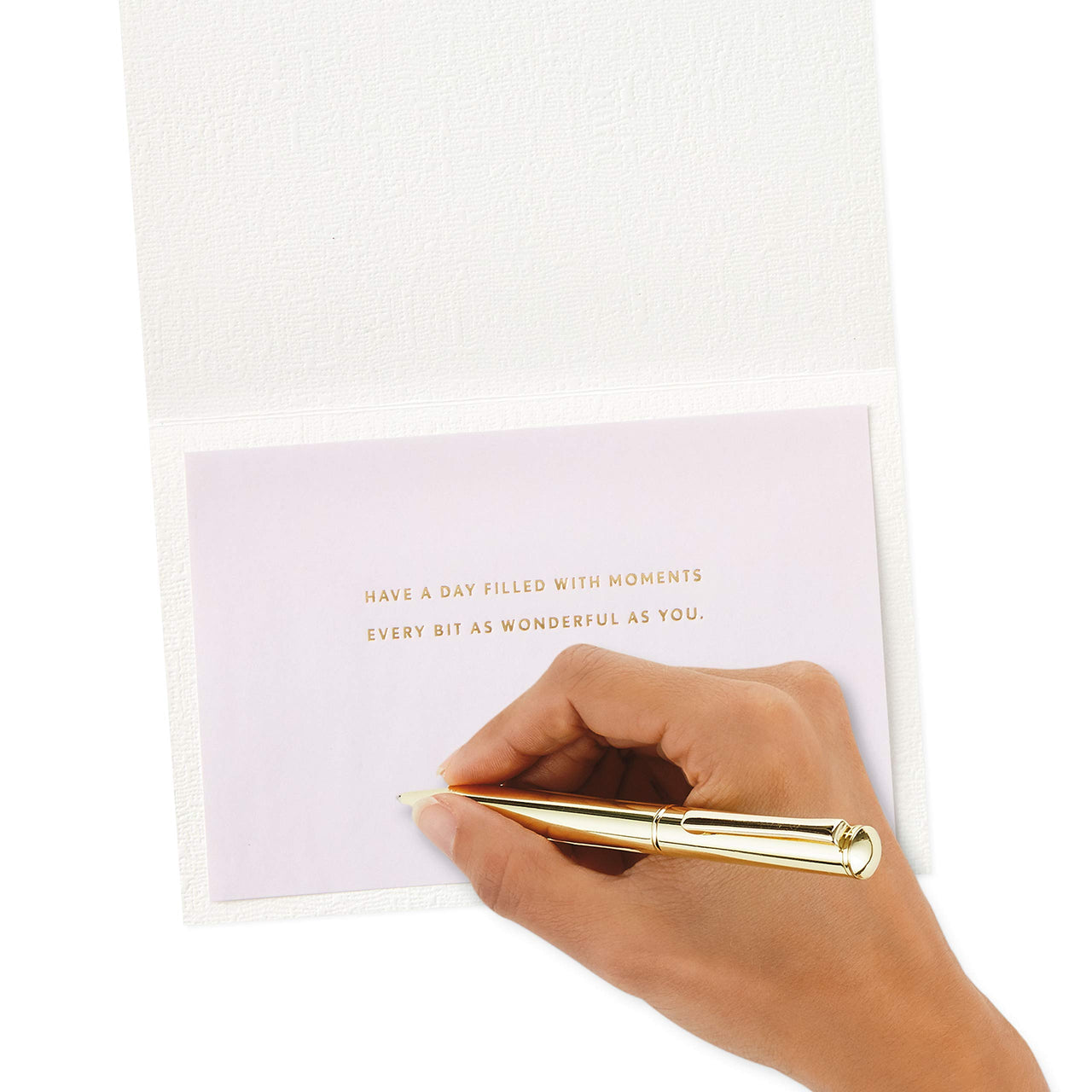 Hallmark Signature Mother's  Day Card (Cut Paper Flowers Have a Wonderful Day) Cut Paper Flowers