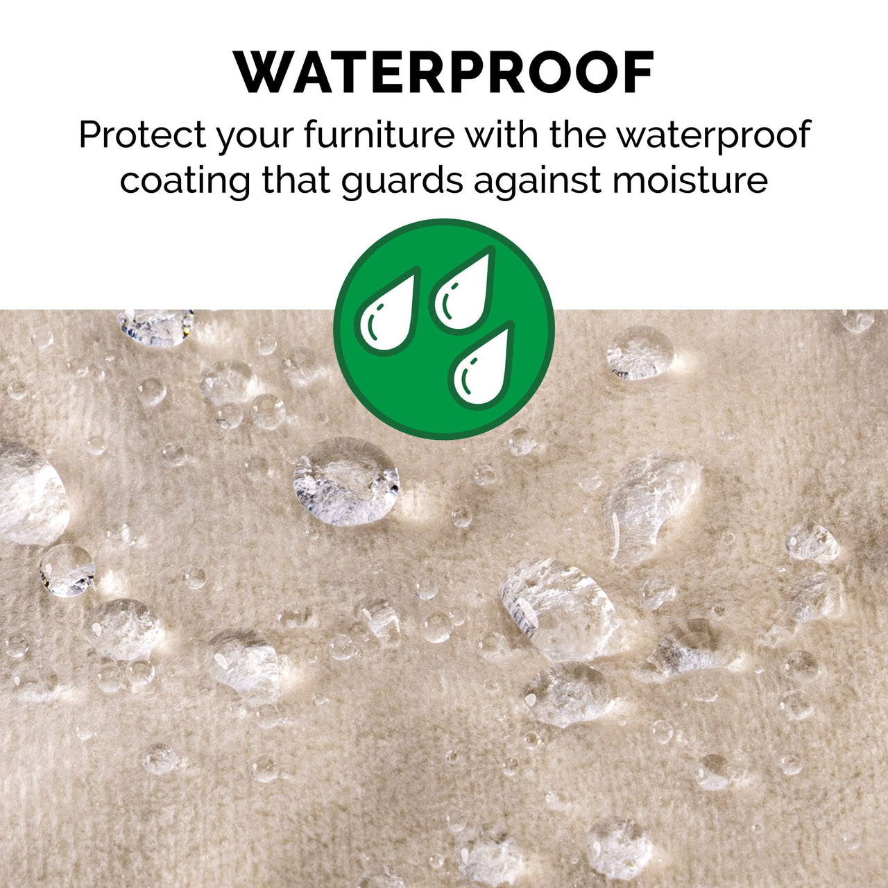 Furhaven Waterproof Throw Blanket for Dogs & Indoor Cats, Washable - Shaggy Plush Calming Long Faux Fur & Velvet Dog Blanket - Taupe, Medium Blanket - Long Faux Fur (Taupe) 40.0"L x 30.0"W x 0.3"Th Waterproof Only