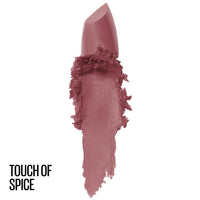 Maybelline New York Lip & Lash Combo: Volume Express Mascara Waterproof + Creamy Matte Touch of Spice