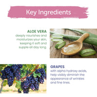 Himalaya Anti-Wrinkle Cream For Men/Women With Aloevera & Grapes | Reduce Wrinkles, Fine Lines & Age Spots | Clinically Tested Aha-Rich Formula | No Alcohol-No Parabens | For Normal To Dry Skin| 50G