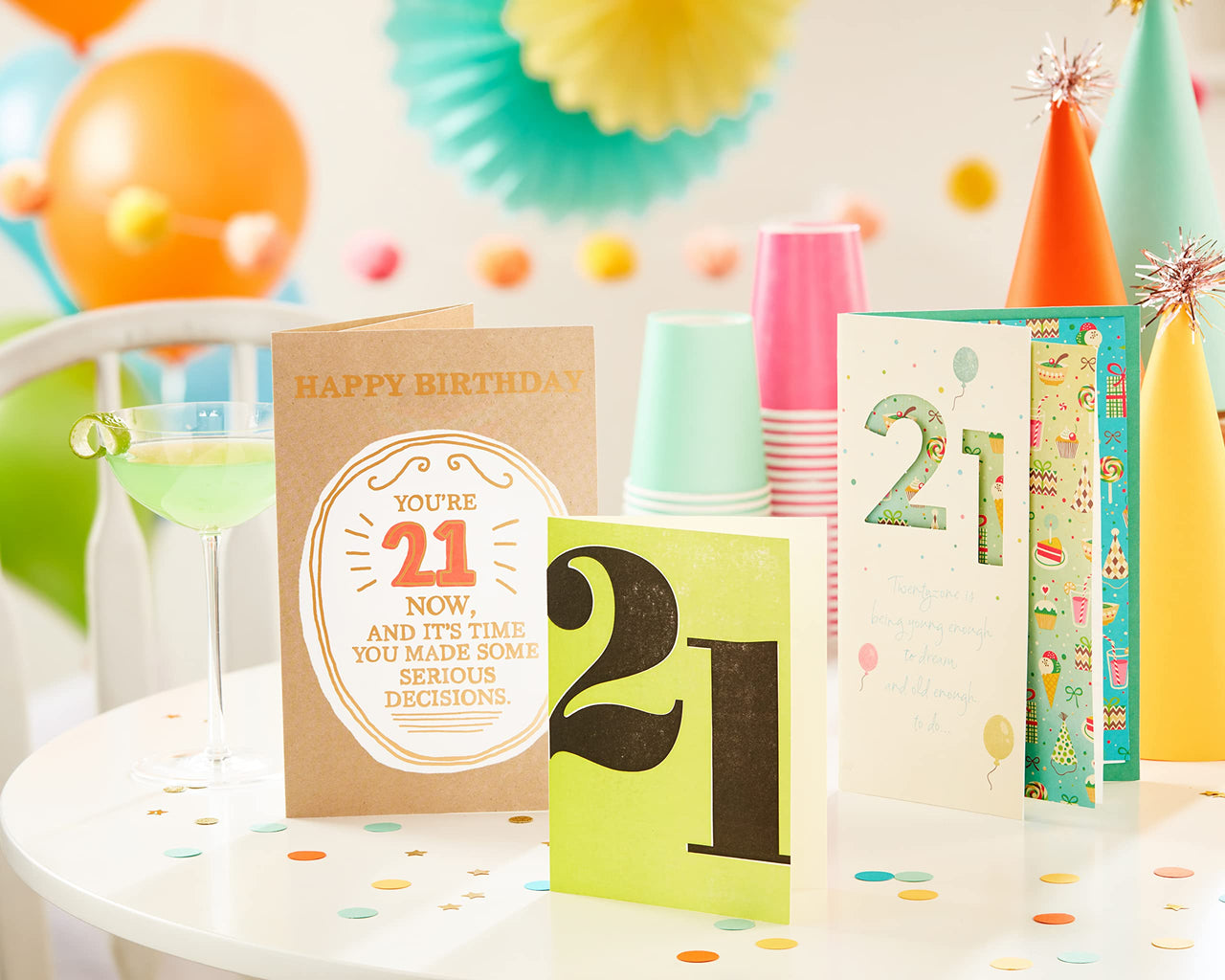 American Greetings 21st Birthday Card (Serious Decisions) Serious Decisions