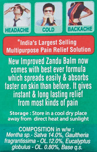 Zandu Balm (8 ml) Pack of 5