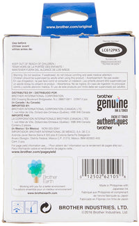 Brother LC612PKS LC61BK 2 Pack Black Ink Cartridges