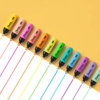 SHARPIE Highlighter, Clear View Highlighter with See-Through Chisel Tip, Tank Highlighter, Assorted, 12 Count 12 Count Assorted