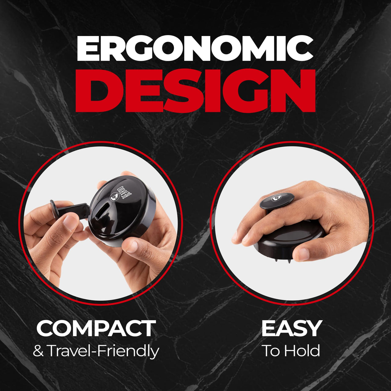 Beardo Scalp Massager for Hair with Removable Handle | Soft Silicone Bristles for Dry Massage, Oil & Shampoo | Massager Shampoo Hair Brush, Super Soft Bristles, Exfoliating | Scalp massager for Men & Women