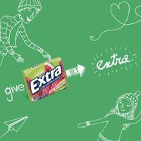 Extra Sweet Watermelon Sugarfree Gum, multipack, 15 Count (Pack of 3)