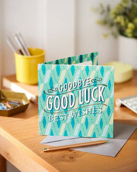 American Greetings Goodbye Card (Good Luck) Good Luck