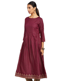 Amazon Brand - Tavasya Women Rayon Festive Kurti