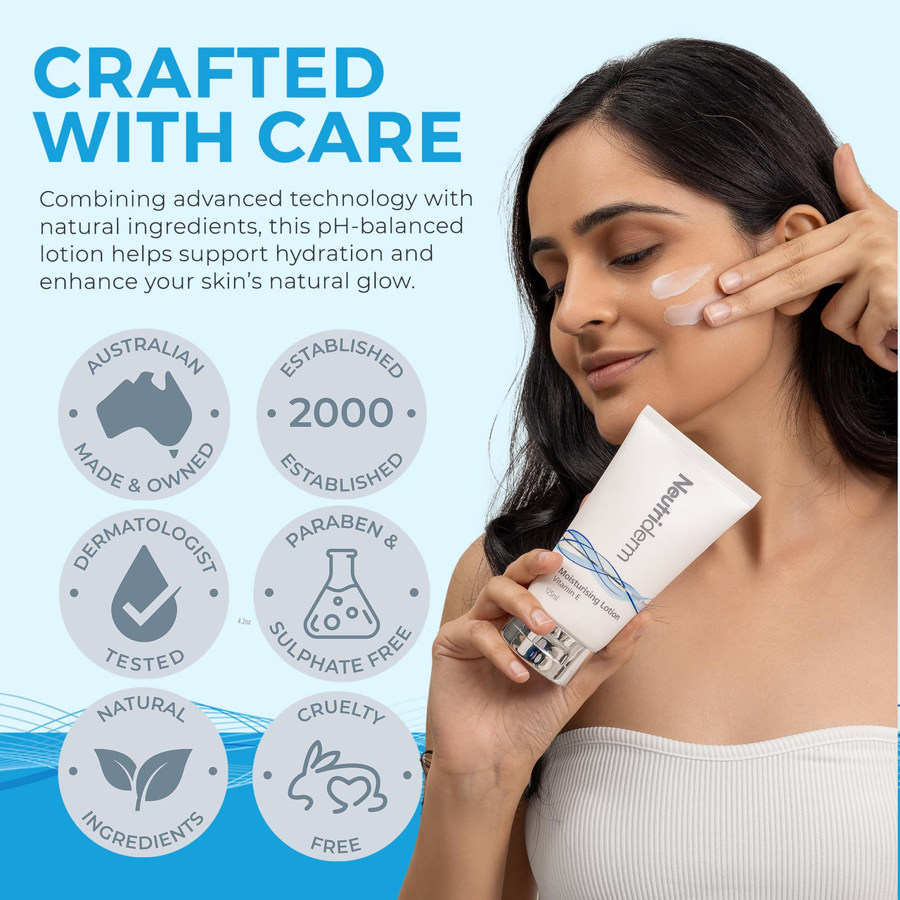 Neutriderm Moisturising Lotion w/Vitamin E - 125 mL