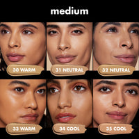 e.l.f. Soft Glam Liquid Foundation Suitabe for All Skin Types, Medium Coverage, Long-Lasting & Buildable Foundation For A Smooth, Satin Finish, Vegan & Cruelty-Free, 31 Medium Neutral