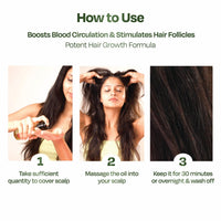 Sacred Grove Rosemary & Onion Oil for Hair Growth | Made Using 16 Potent Raw Herbs | Intensive Hair Growth Treatment | Stimulates Hair Follicles & Promotes Circulation | 100 ML