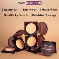Hilary Rhoda Perfect Skin Cream Foundation | Buildable Coverage & Lightweight | Waterproof & Matte Finish | Blendable Foundation - 8.5g (Beige - Shade 03)