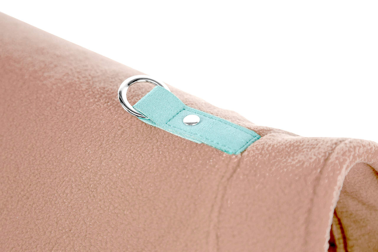 Gooby Fleece Vest Dog Sweater - Honey Mustard, Large - Warm Pullover Fleece Dog Jacket with O-Ring Leash - Winter Small Dog Sweater Coat - Cold Weather Dog Clothes for Small Dogs Boy or Girl