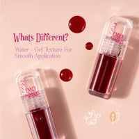 Tint Cosmetics Pack of 2 Makeup Set, Lip and Cheek Tint 5ml, Long-Lasting Stain, Easy Application, Non-Drying & Transfer-Proof & Black Liquid Eyeliner 10ml, Waterproof, Smudge-Proof & 18-Hour Wear, Suitable For Skin Types