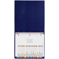 Avery A-Z 26 Tab Dividers for 3 Ring Binders, Customizable Table of Contents, Multicolor Tabs, 1 Set (11844) Contemporary