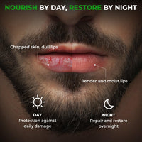 Beardo Hemp Lip Repair & Protection| Non-Tinted Lip Balm for Men | Nourishing Lip Care with Hemp Seeds | 7g
