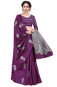 PANASH TRENDS Women's  Kanchipuram Banarasi Art Silk Saree with Blouse Piece