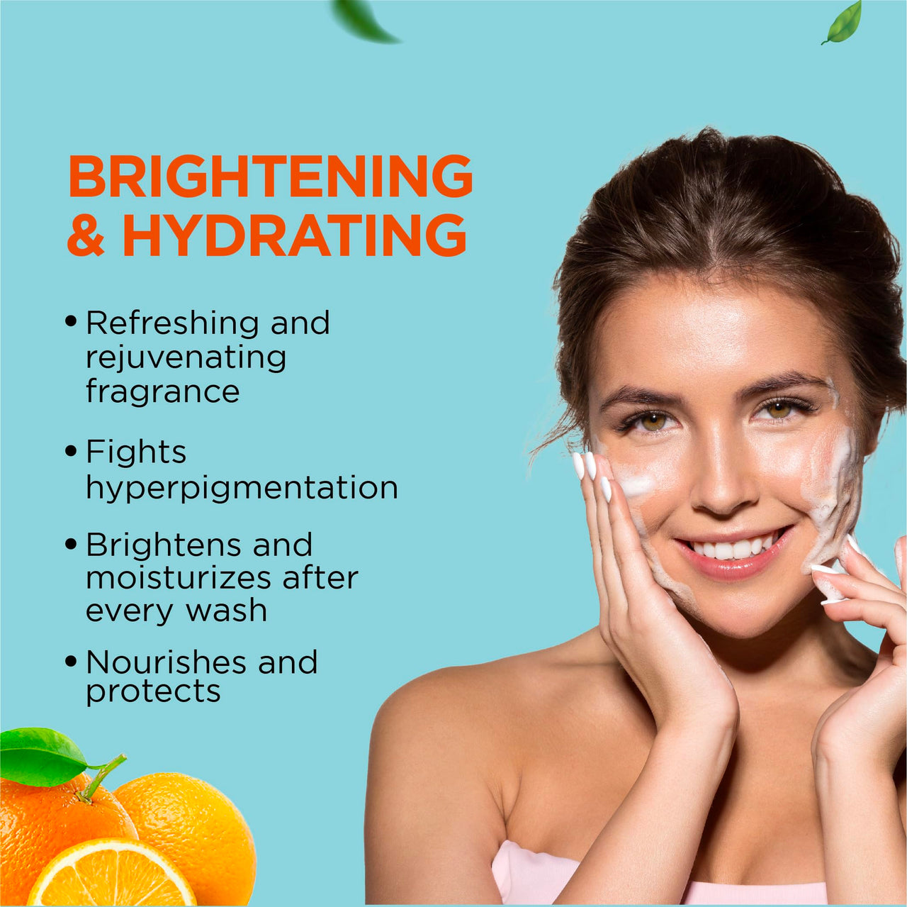 ZM Zayn & Myza Dermatologically Tested, Paraben-Free Vitamin C Soap Enriched with Kojic Acid, Vitamin C and Vitamin E For Skin Brightening and Deep Cleansing