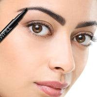 RENEE Browfill Eyebrow Pen - Black | Waterproof & Smudge-Proof | One Swipe Application | Micro Precision | Natural & Long-Lasting Finish | For Denser & Fuller Eyebrows | Easy to Use | Cruelty-Free