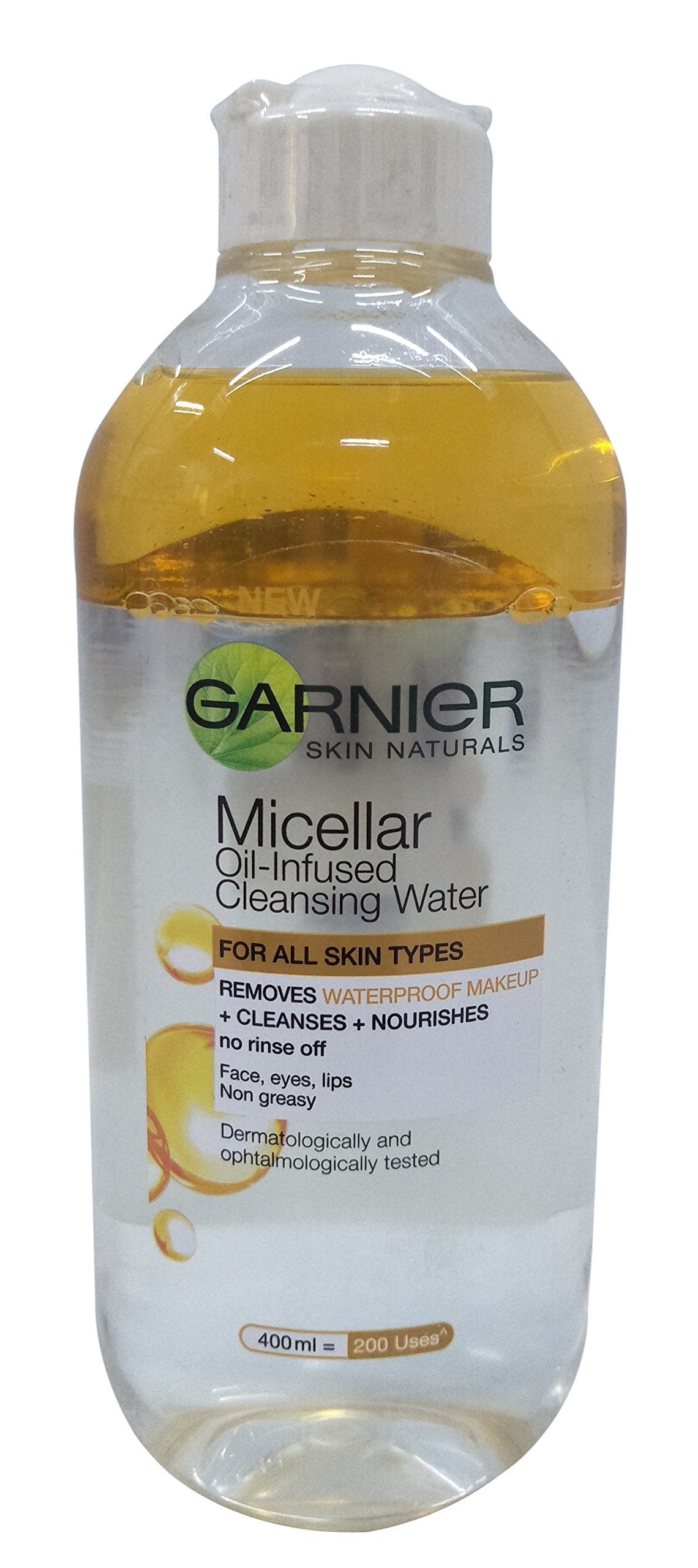 Garnier Micellar Oil Infused Cleansing Water, 400ml Bottle