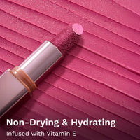 Pilgrim Glitter Lipstick For Women 4.2gm | Dubai Luxe Lifestyle - Her Highness Shade | Lipstick Infused with Vitamin E & Olive Oil | Glitter Formula With Matte Finish | Non Drying | All Skin Types