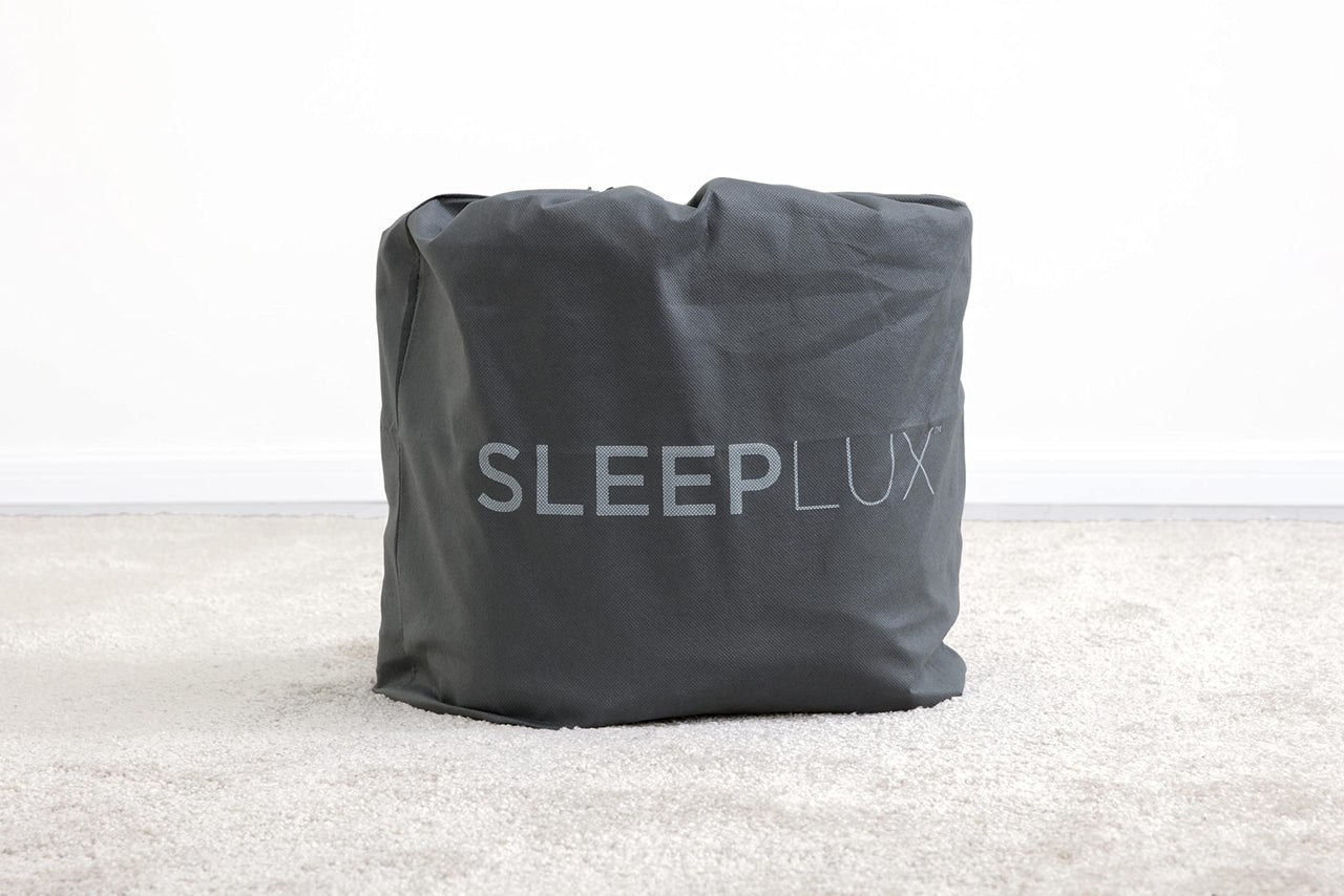 SleepLux Durable Inflatable Air Mattress with Built-in Pump, Pillow and USB Charger King 22"