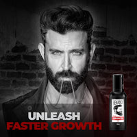 Beardo Beard & Hair Growth Oil, 30ml | Natural Hair Oil for Thicker & Longer Beard | Beard Oil for Uneven, Patchy & Fast Beard Growth | Growth Oil for Stronger & Fuller Beard Hair