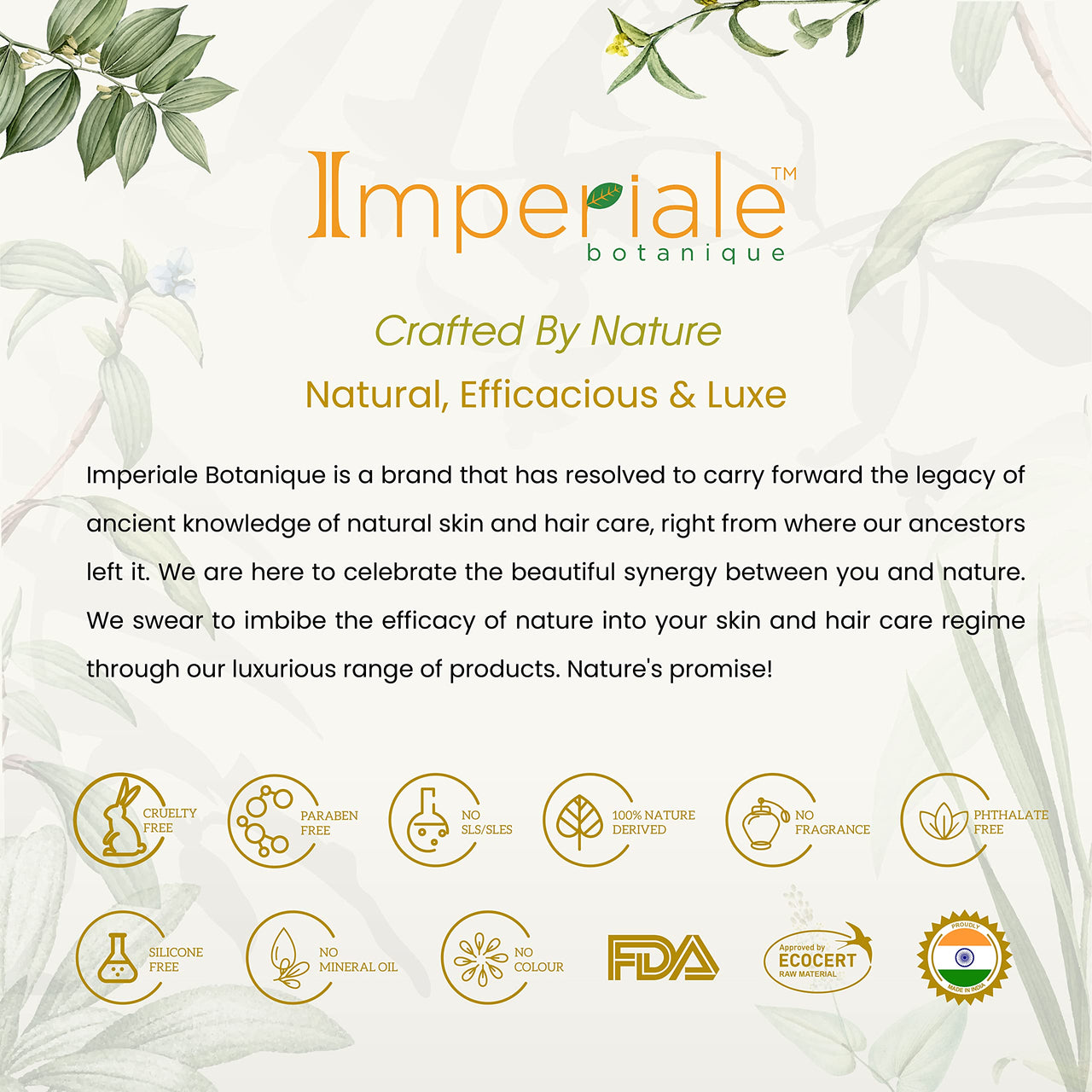 Imperiale Botanique Absolute Nourishing Silk Rose Soap | 125 GM | Luxurious Handcrafted Bathing Bar | Ashwagandha, Shea Butter, Silk Protein & Rose Extract | Deeply Moisturizing & Aromatic | For Smooth, Soft & Radiant Skin | Women & Men