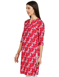 Karigari by Unlimited Women's  Rayon Classic Kurta