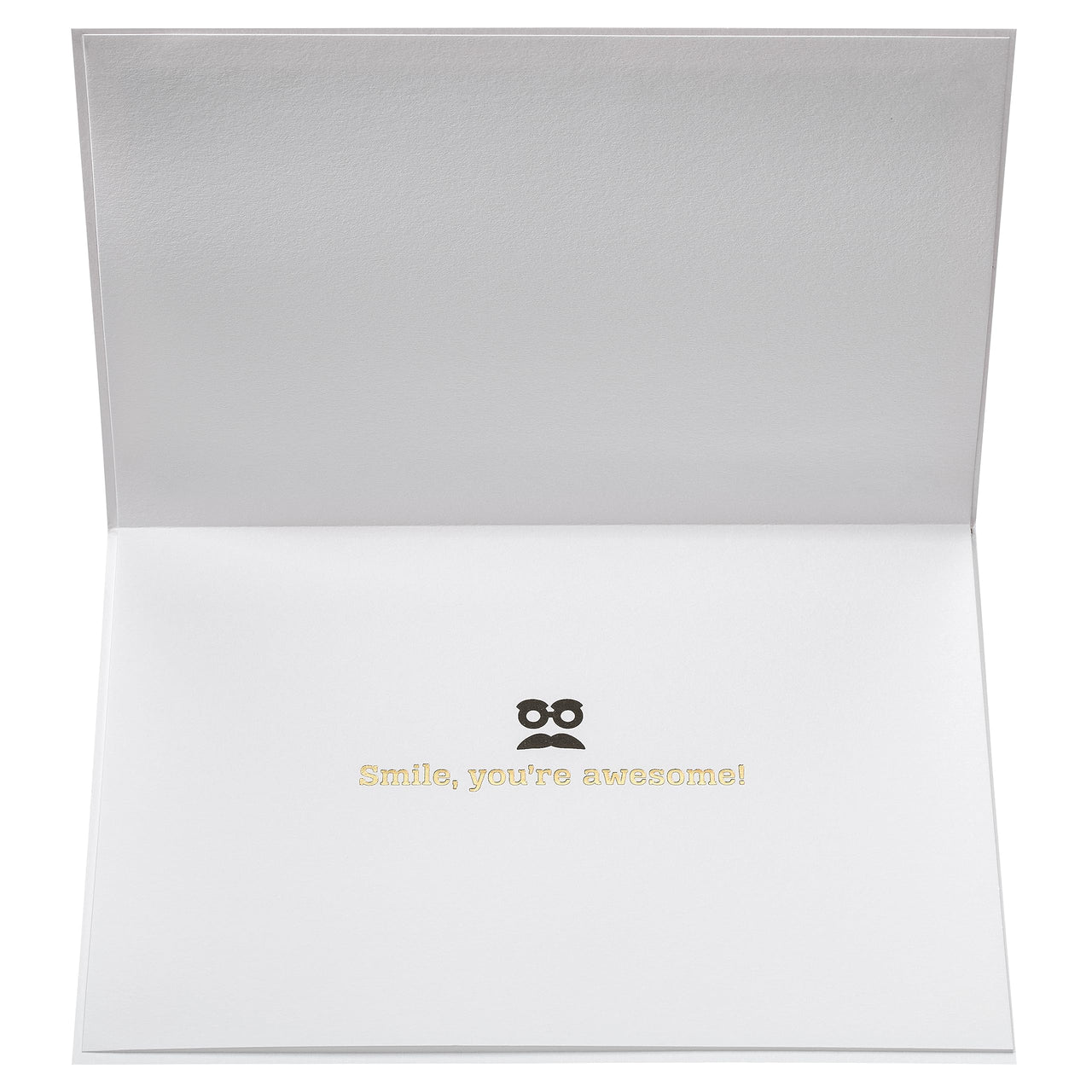 Papyrus Dog Birthday Card (Smile You're Awesome) FSC BIRTHDAY PET PHOTO BOOTH