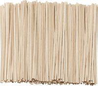 Perfect Stix Premium Wooden Coffee Stirrer Sticks, Thick Birch Wood 1000 Count, 5.5