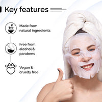 PYOURA Turmeric Face Mist Toner for Acne & Dark Spots (100ml) + Face Sheet Mask (23g), Brightening & Hydrating, Glowing Skin, Light-Feel Serum, No Stains Pure Extract | Natural & Ayurvedic