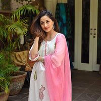 Royal Export Women's  All Over Floral Printed Salwar Suit Set