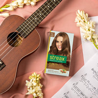 Streax Cream Hair Color for Unisex, 120ml - 7.3 Golden Blonde (Pack of 4)