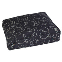 Molly Mutt Medium to Large Dog Bed Cover - Rocketman Print - Measures 27x36x5 - 100% Cotton - Durable - Breathable - Sustainable - Machine Washable Dog Bed Cover