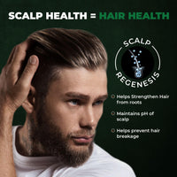 BEARDO Thin Hair Thickening Sulphate Free Shampoo for Men 200 ml | With Biotin, Keratin, Saw Palmetto | Sulphate and Paraben Free Shampoo | For Strong & Thick Hair