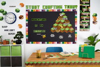 Eureka Minecraft Life Lessons Vertical Classroom Banner for Teachers, 12