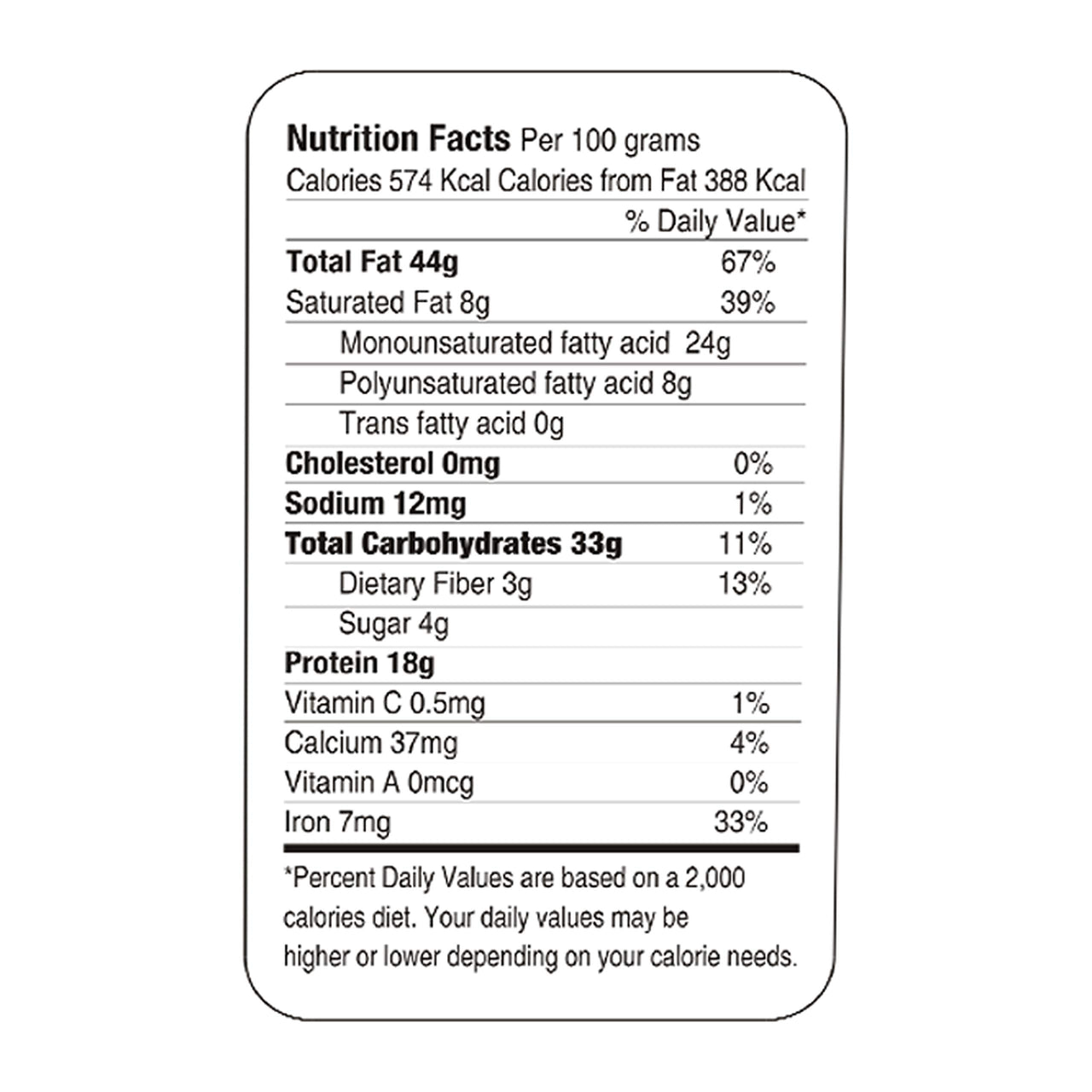 Gourmia Roasted Cashews Lightly Salted 200g