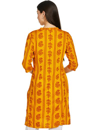 Karigari by Unlimited Women's  Rayon Classic Kurta