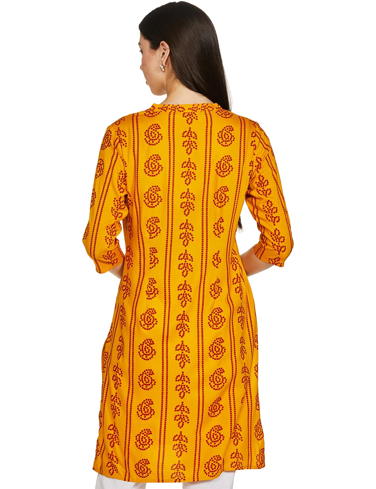 Karigari by Unlimited Women's  Rayon Classic Kurta