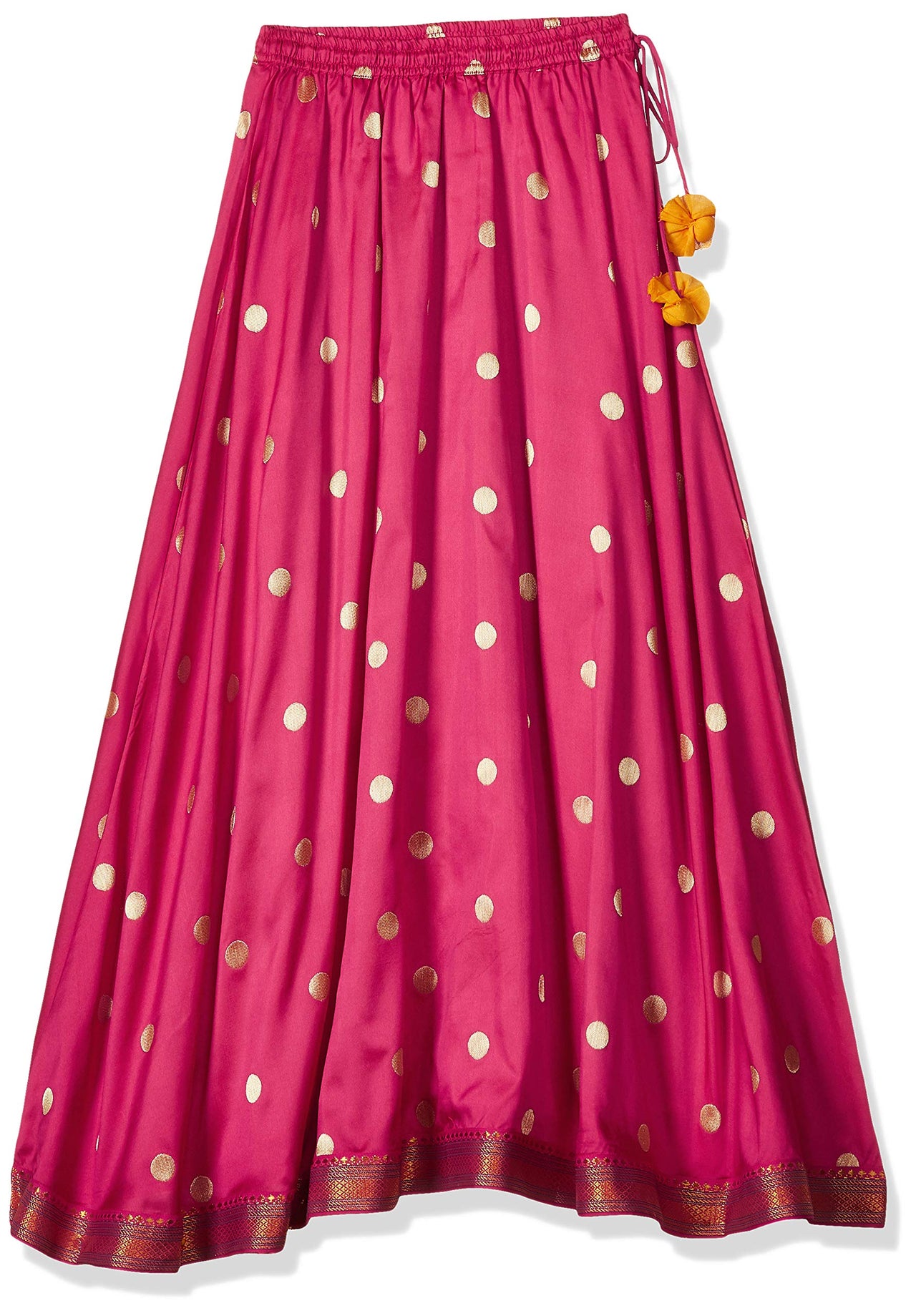 BIBA Girl's  Cotton Lehenga Set 4 Years-5 Years