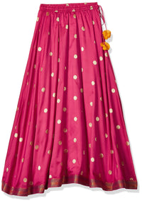 BIBA Girl's  Cotton Lehenga Set 4 Years-5 Years
