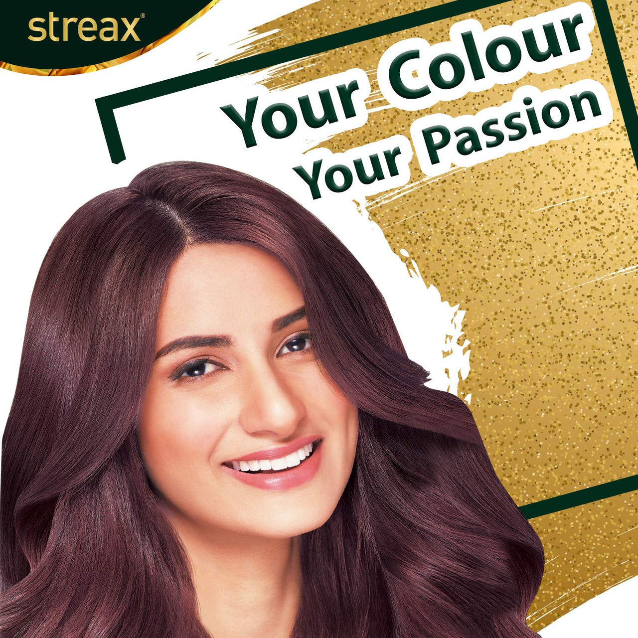Streax Cream Hair Color for Unisex, 120ml - 3.16 Burgundy (Pack of 4)