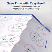 Avery Printable Round Labels with Sure Feed, 3/4