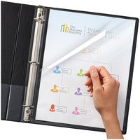 Avery Diamond Clear Quick Load Sheet Protectors, Top & Side Load, 50 Document Protectors (73802)