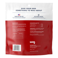 Wag Chewy Whole Muscle American Jerky Dog Treats – Chicken & Flaxseed (1 lb), Grain Free